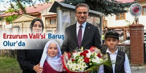 Erzurum Valisi Baruş Olur'da