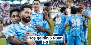 Hoş geldin 3 Puan: 1-0