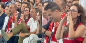 Yılmaz Erdoğan, Demet Evgar ve Rıza Kocaoğlu yerinde duramadığı anlar