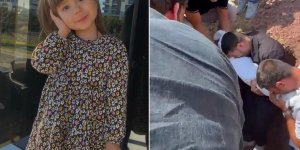 Bir babanın en ağır vedası! 4 yaşındaki kızına son kez sarıldı
