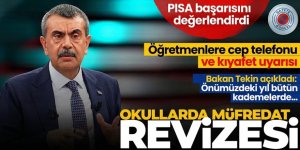 Yusuf Tekin'den yeni eğitim-öğretim yılı mesajı