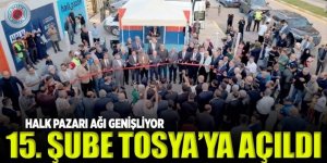 Tosya Halk Pazarı Törenle Hizmete Açıldı: Erzurum’da 15’inci Şube Coşkusu
