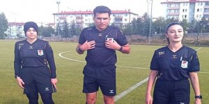 Erzurum'un kadın hakemleri sahada