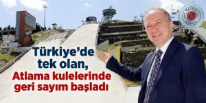 Türkiye'de tek olan, Atlama kulelerinde geri sayım başladı