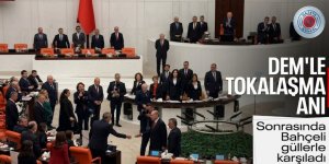 Cumhurbaşkanı Erdoğan, DEM Parti grubuyla tokalaştı