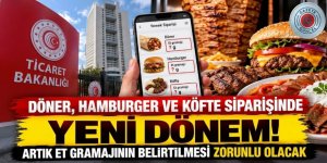 Döner, hamburger ve köfte siparişinde yeni dönem! Artık zorunlu olacak
