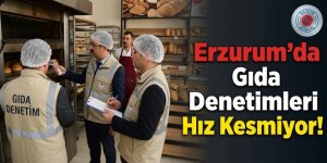 Erzurum'da gıda denetimleri hız kesmiyor!