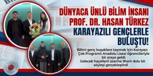 Dünyaca Ünlü Bilim İnsanı Prof. Dr. Hasan Türkez, Karayazılı Gençlerle Buluştu...