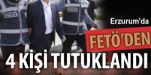 FETÖ/ PDY'den 4 kişi tutuklandı!