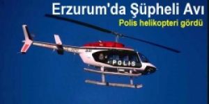 Polis helikopteri şüpheli otoyu yakalattı!