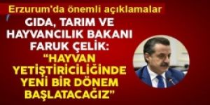 Erzurum’dan şap aşılama seferberliğini başlattı