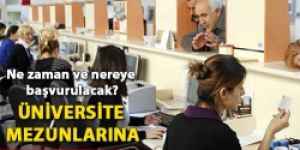 Üniversite mezunlarına memurluk fırsatı!
