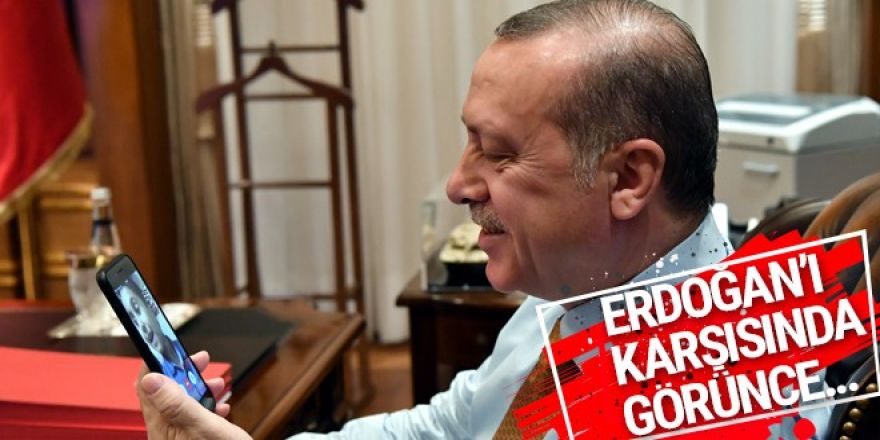 Erdoğan’dan duygulandıran görüşme