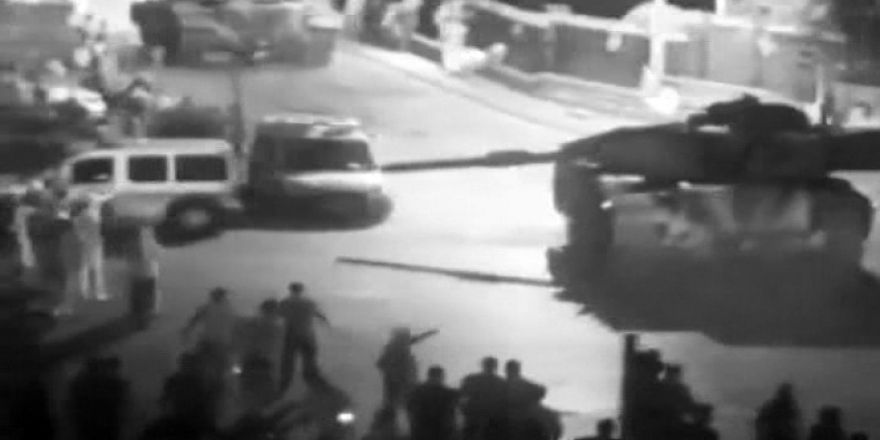 15 Temmuz gecesi Ankara’ya çıkan tankların görüntüleri