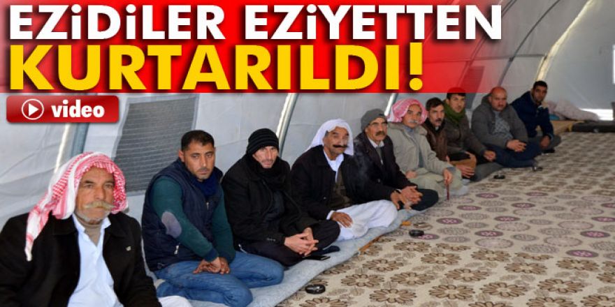 Diyarbakır’daki Ezidiler Midyat’taki kampa nakledildi